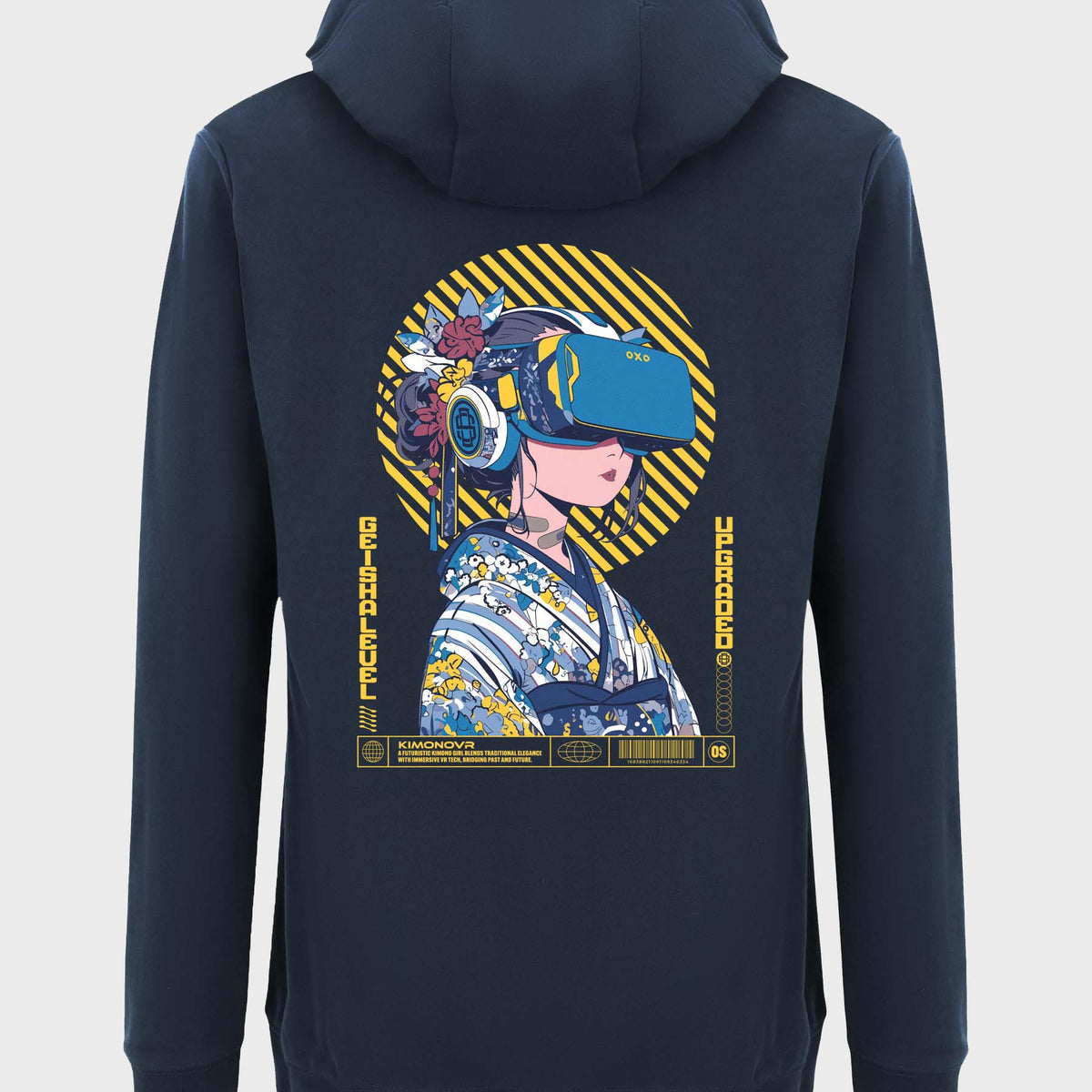 Japan Zip Hoodie Geisha Vision | OLDSKULL – Oldskull
